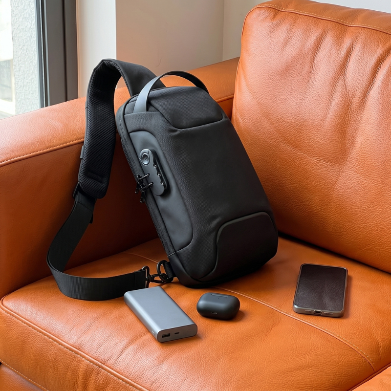 VoltCarry™ Anti-Theft Crossbody Sling Bag
