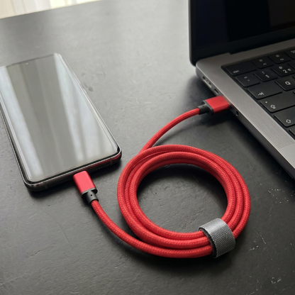 VoltCarry™ FlexCharge USB-C Braided Cable