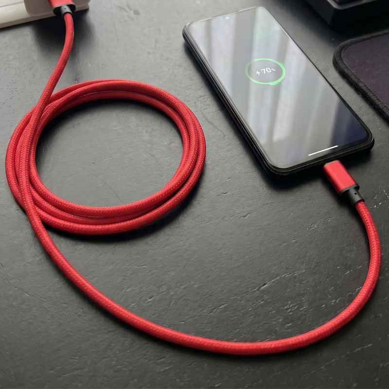 VoltCarry™ FlexCharge USB-C Braided Cable