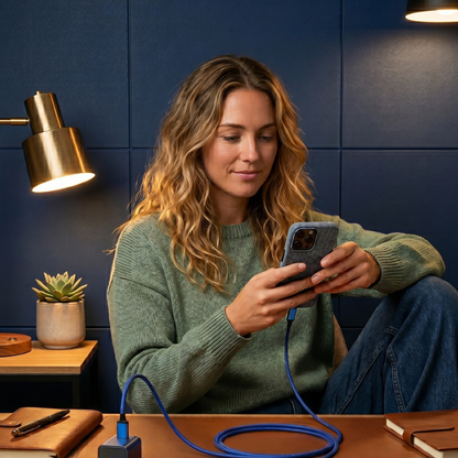 VoltCarry™ FlexCharge USB-C Braided Cable