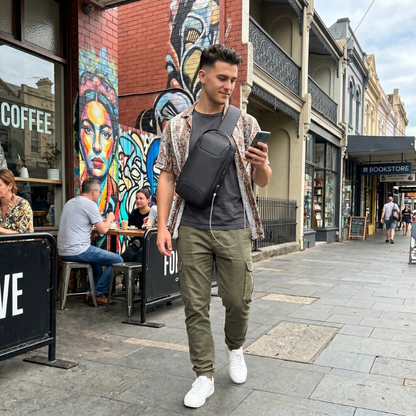 VoltCarry™ Anti-Theft Crossbody Sling Bag